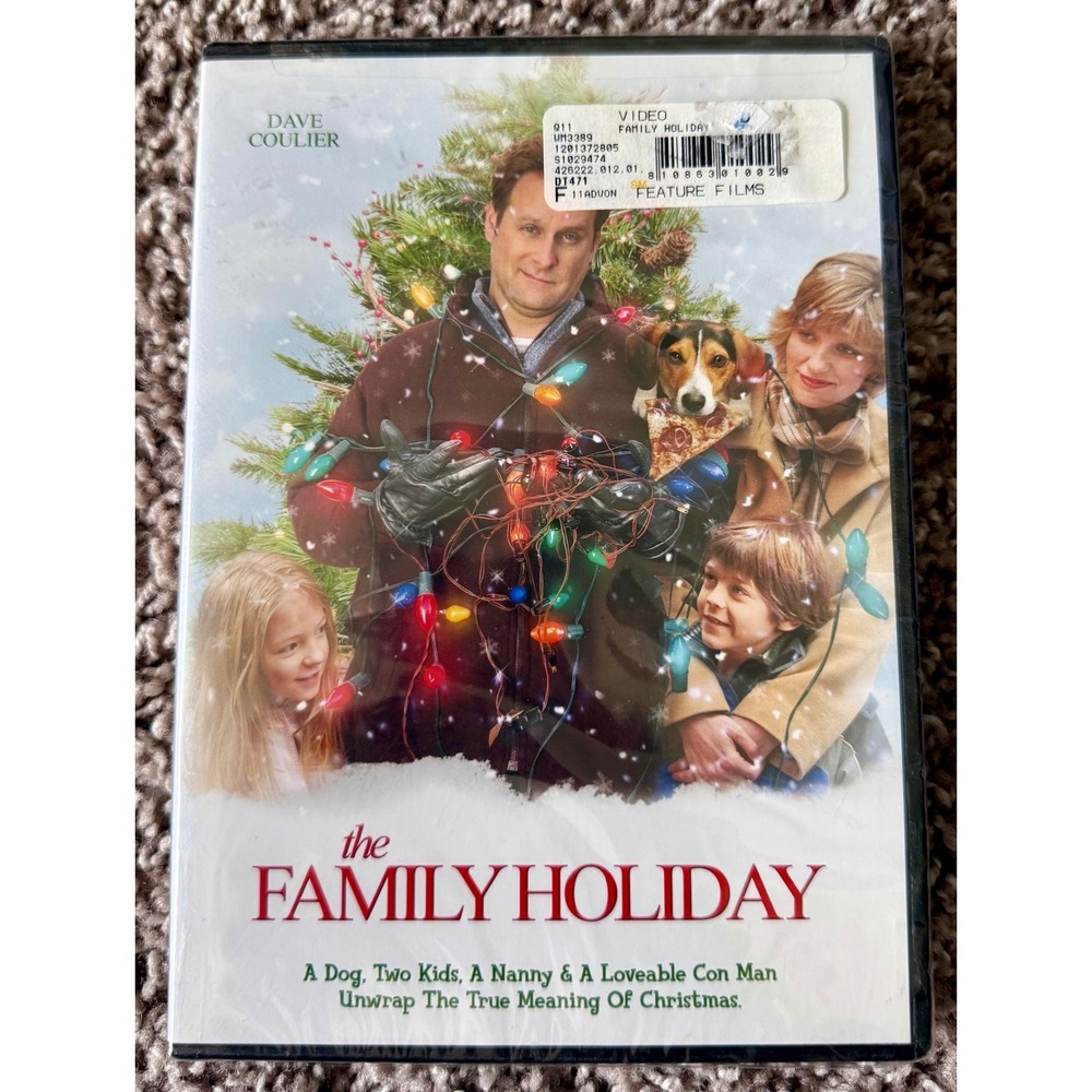 The Family Holiday DVD Dave Coulier New NIP Christmas Comedy Movie Widescreen